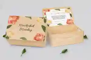 Koszyczek ratunkowy weselny naturalny - Dream Motyw 5
