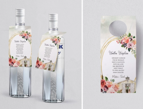 Zawieszka na alkohol oczko Spring Love Motyw 4