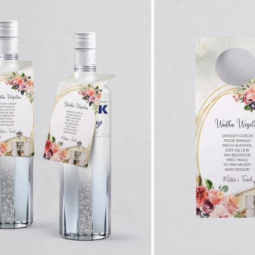 Zawieszka na alkohol oczko Spring Love Motyw 4