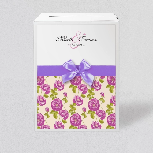 Pudełko na koperty i pieniądze Laura Motyw 5