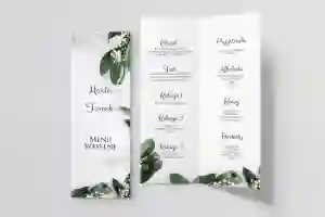 Menu Weselne Soft - Motyw 1
