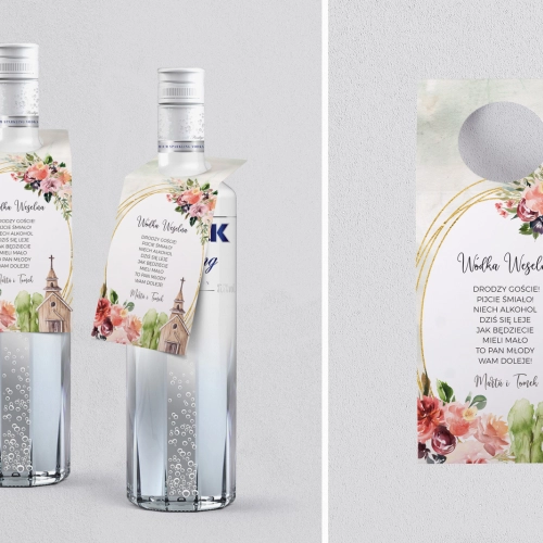 Zawieszka na alkohol oczko Spring Love Motyw 1