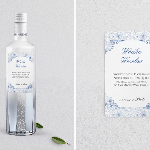 Naklejki na alkohol - Ornaments Motyw 6