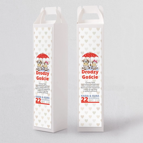 Pudełko na alkohol Uroczy Deszcz Motyw 3