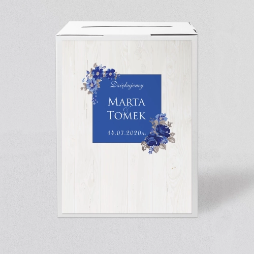 Pudełko na koperty i pieniądze Biała Stodoła - Motyw 4