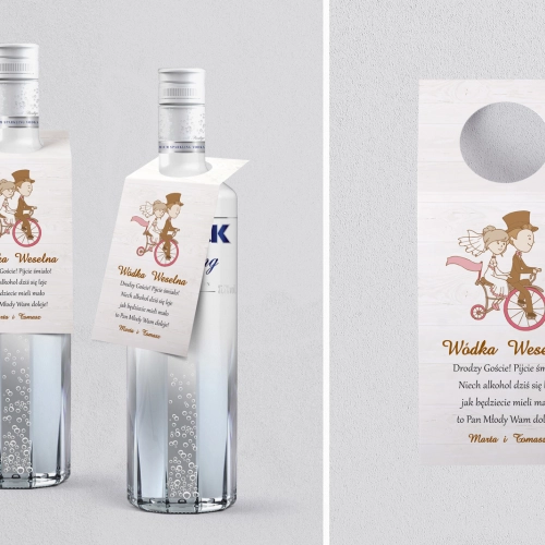Zawieszka na alkohol oczko Naturalna Miłość Motyw 11