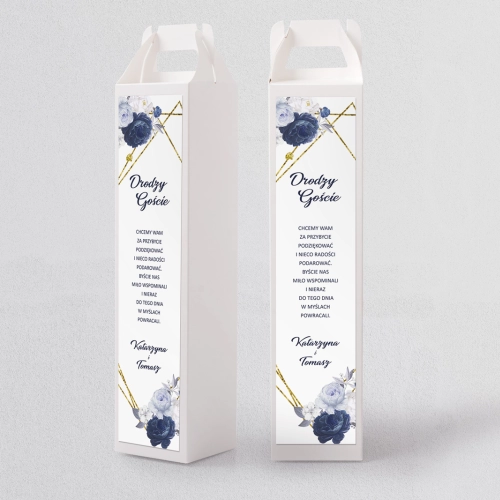 Pudełko na alkohol Modena Motyw 2