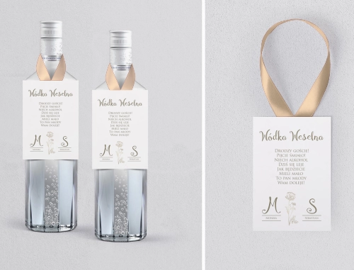Zawieszka na alkohol Fiori - Motyw 2