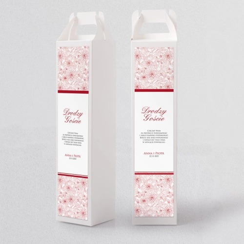 Pudełko na alkohol Ornaments Motyw 2