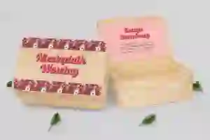 Koszyczek ratunkowy weselny naturalny - Retro Style Motyw 2