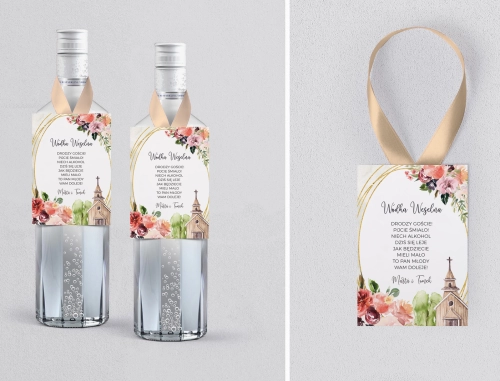 Zawieszka na alkohol Spring Love - Motyw 1
