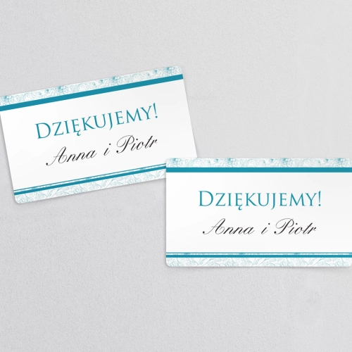 Naklejki na słoiczki weselne Ornaments - Arkusz 21 szt Motyw 8