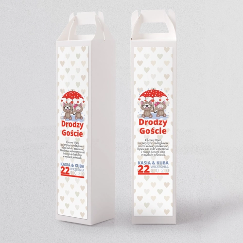 Pudełko na alkohol Uroczy Deszcz Motyw 11