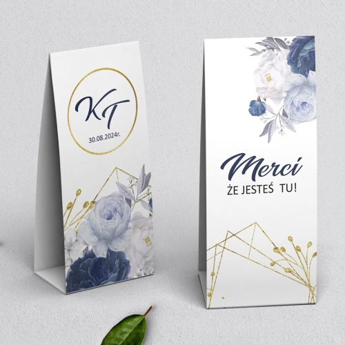 Podziękowanie Merci - Pudełeczko Modena Motyw 2