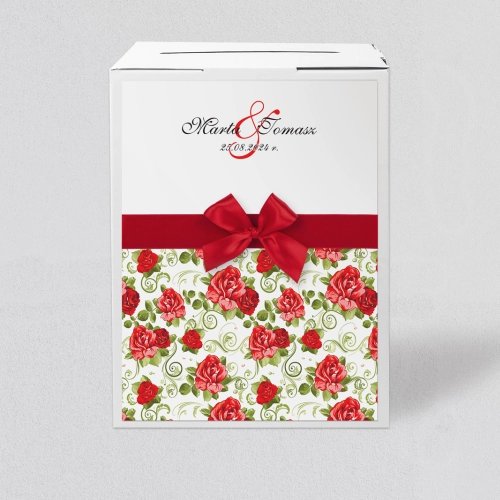 Pudełko na koperty i pieniądze Laura Motyw 2