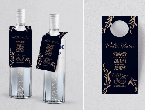 Zawieszka na alkohol oczko Goldish Motyw 3
