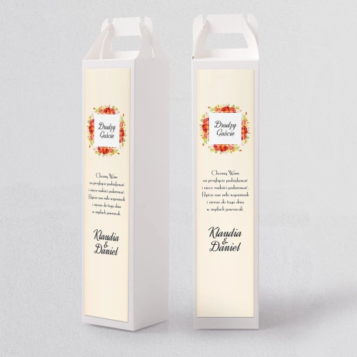 Pudełko na alkohol Love Motyw 14