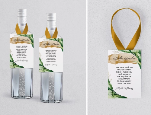 Zawieszka na alkohol Charlotte - Motyw 1