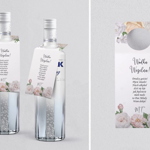 Zawieszka na alkohol oczko Ofelia Motyw 3