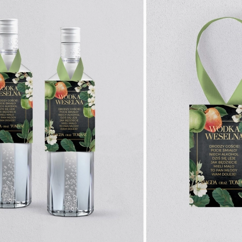 Zawieszka na alkohol Amore - ramka - Motyw 4