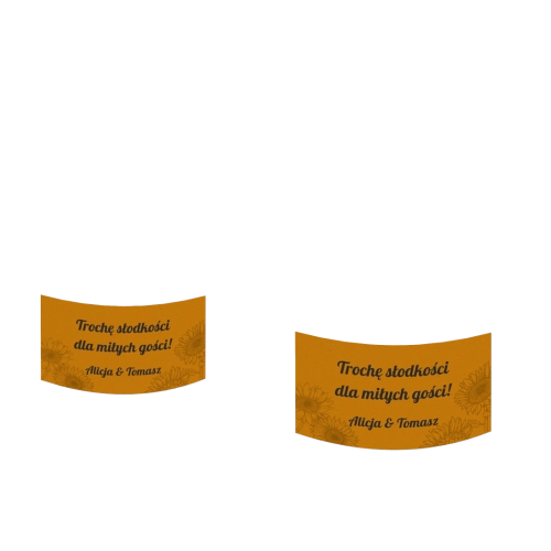 Słoiczek na słodkości - Sunflowers Motyw 3