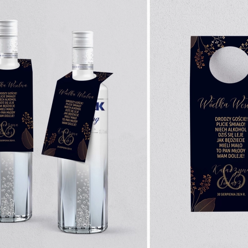 Zawieszka na alkohol oczko Goldish Motyw 1