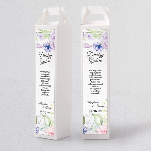 Pudełko na alkohol Amelia - Motyw 4