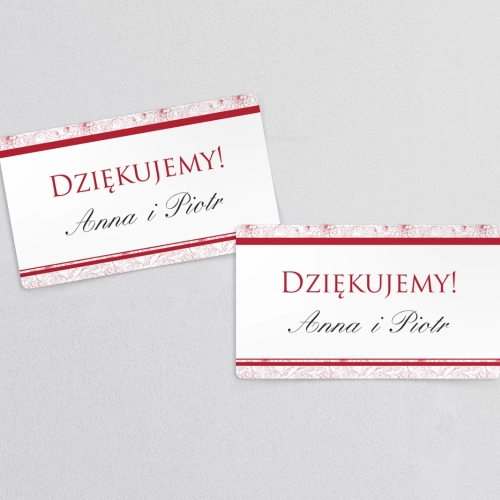 Naklejki na słoiczki weselne Ornaments - Arkusz 21 szt Motyw 2