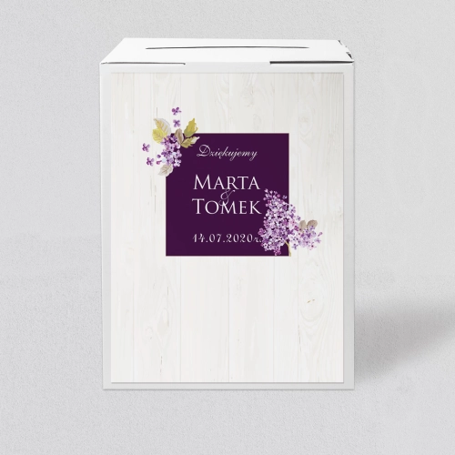 Pudełko na koperty i pieniądze Biała Stodoła - Motyw 1