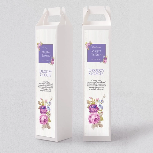 Pudełko na alkohol Biała Stodoła - Motyw 6