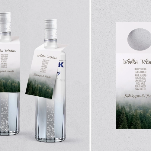 Zawieszka na alkohol oczko Forest - Motyw 2