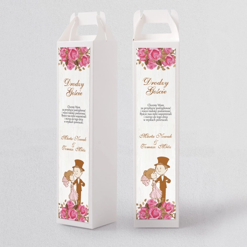 Pudełko na alkohol Naturalna Miłość Motyw 13