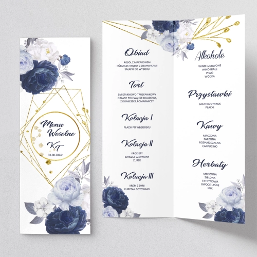 Menu Weselne Modena - Motyw 2