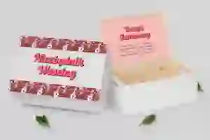 Koszyczek ratunkowy weselny biały - Retro Style Motyw 2