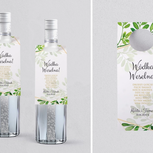 Zawieszka na alkohol oczko Flowers & Frame Motyw 3