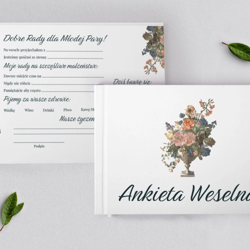 Ankieta Weselna - Rustic Summer Motyw 3