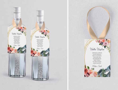 Zawieszka na alkohol Spring Love - Motyw 6