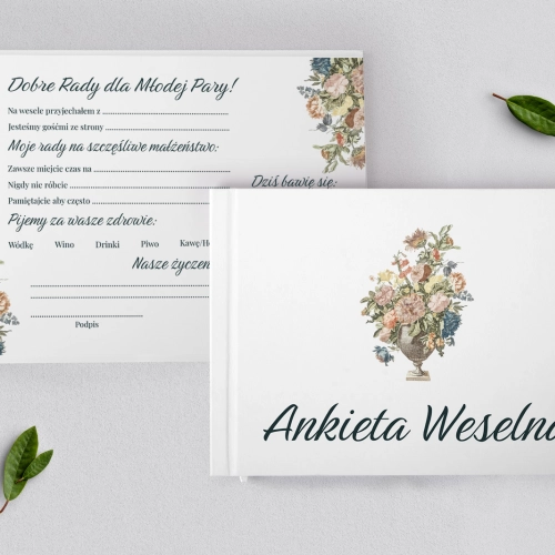 Ankieta Weselna - Rustic Summer Motyw 1