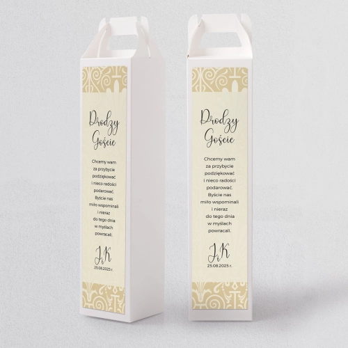 Pudełko na alkohol Vintage Motyw 1