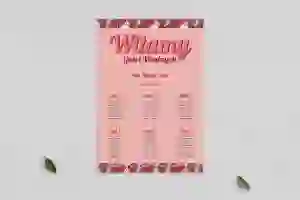 Plan stołów weselnych Retro Style - Motyw 2