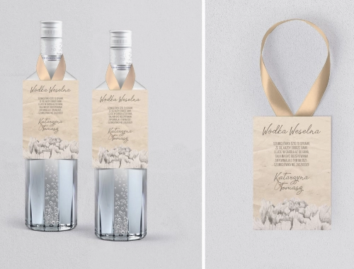 Zawieszka na alkohol Old Fashion - Motyw 1