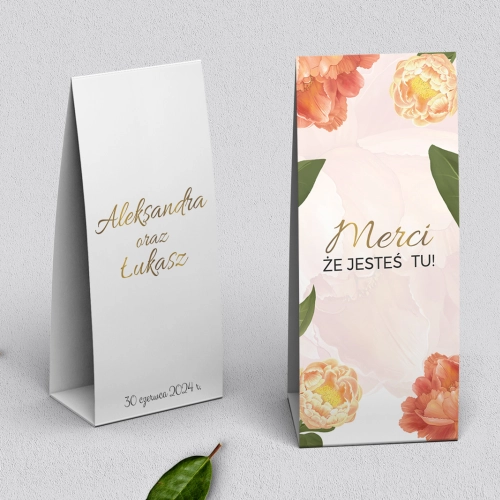 Podziękowanie Merci - Pudełeczko Dream Motyw 5