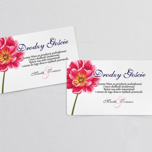 Naklejki na ciasto weselne Laura Motyw 1