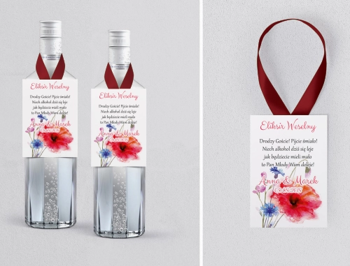 Zawieszka na alkohol Sweet Love - Motyw 2