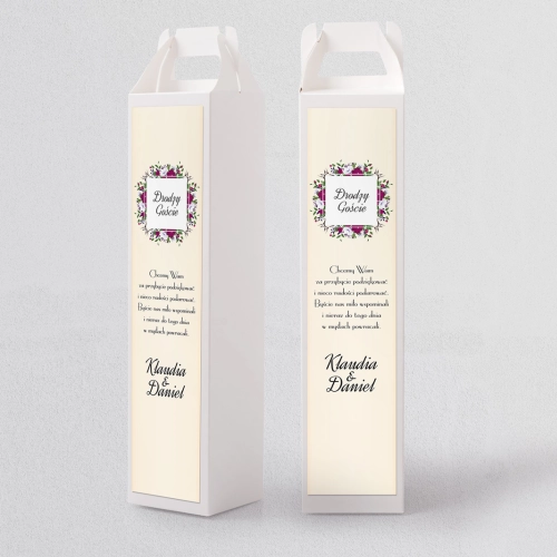 Pudełko na alkohol Love Motyw 10