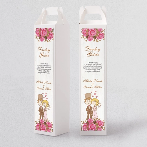 Pudełko na alkohol Naturalna Miłość Motyw 6