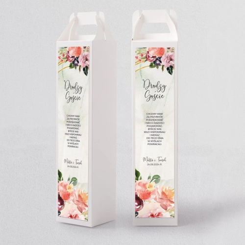 Pudełko na alkohol Spring Love Motyw 6