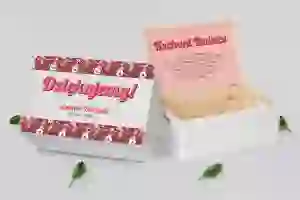 Skrzyneczka dla Rodziców - biała Retro Style Motyw 2