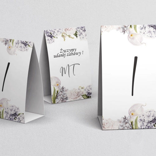 Numerki na stół Ofelia Motyw 1