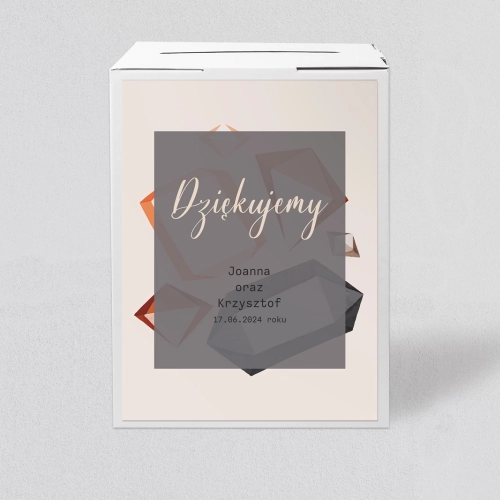 Pudełko na koperty i pieniądze Butterflies - Motyw 3